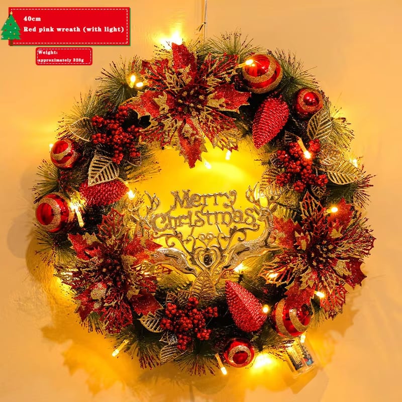 Corona decorativa de Navidad · referencia de imagen 6