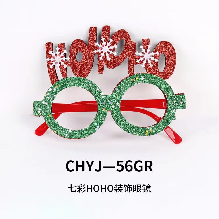Gafas con letras Merry Christmas · referencia de imagen 6