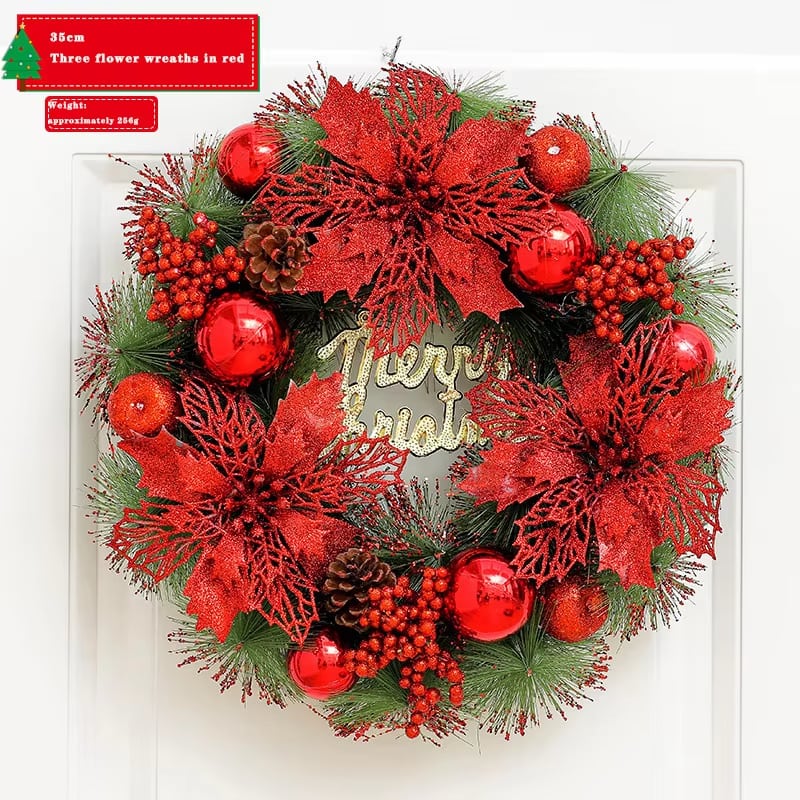 Corona decorativa de Navidad · referencia de imagen 9