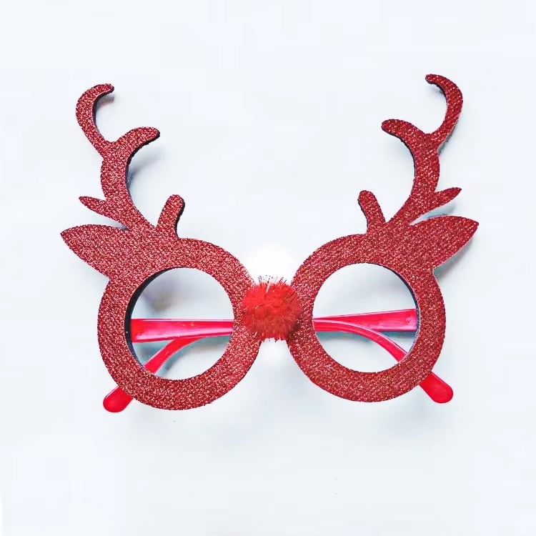 Gafas de Papá Noel, reno y muñeco de nieve · referencia de imagen 13