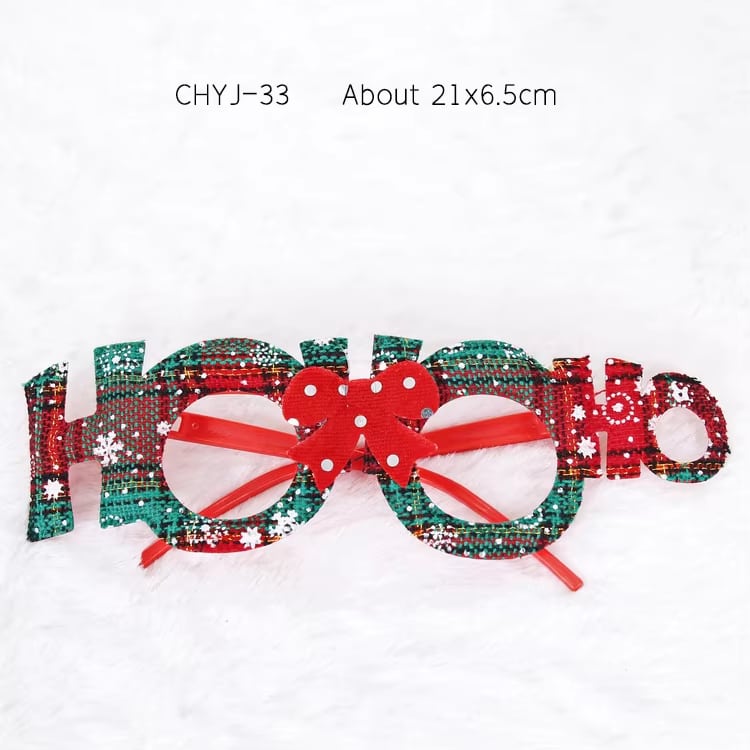 Gafas de Papá Noel, reno y muñeco de nieve · referencia de imagen 9