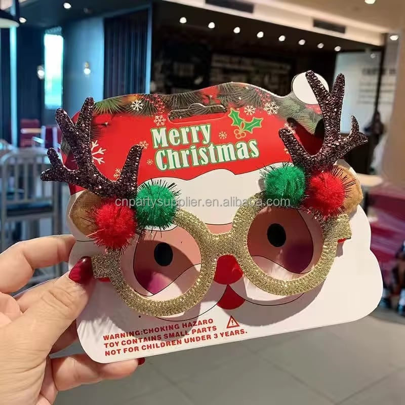 Gafas de Papá Noel y árbol navideño · referencia de imagen 7
