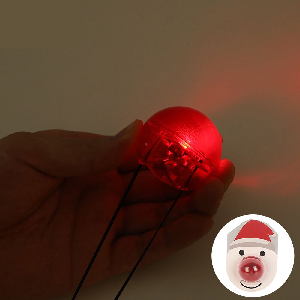 Nariz de payaso luminosa LED 2