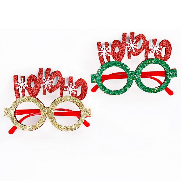 Gafas con letras Merry Christmas 3