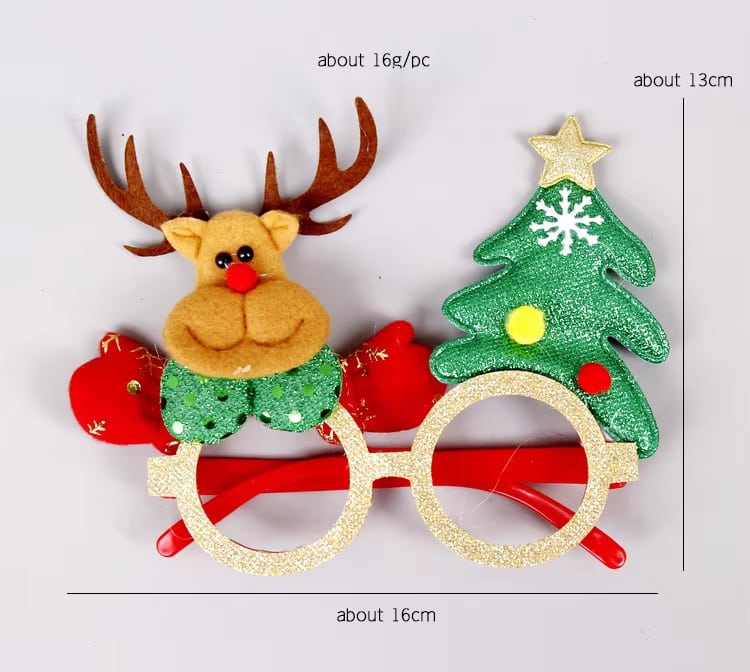 Gafas navideñas para fotos · referencia de imagen 5