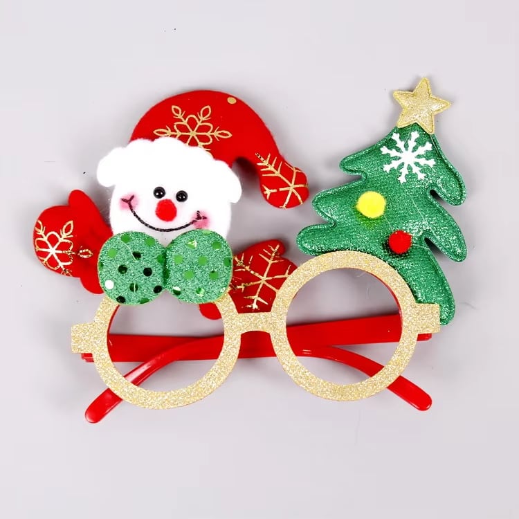 Gafas navideñas para fotos · referencia de imagen 2