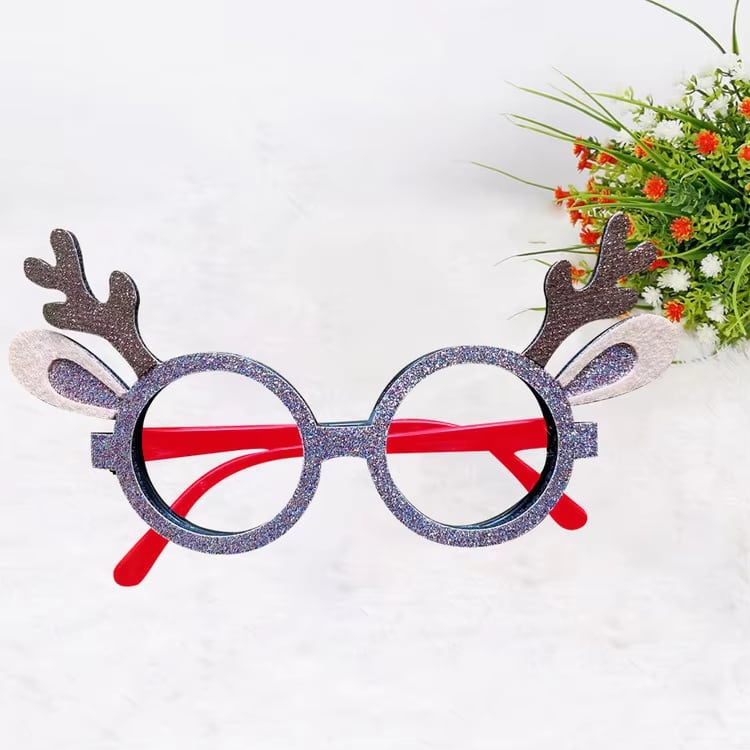 Gafas de Papá Noel, reno y muñeco de nieve · referencia de imagen 12