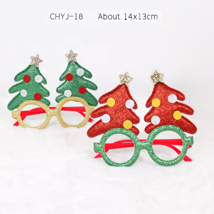 Gafas de Papá Noel, reno y muñeco de nieve · referencia de imagen 7