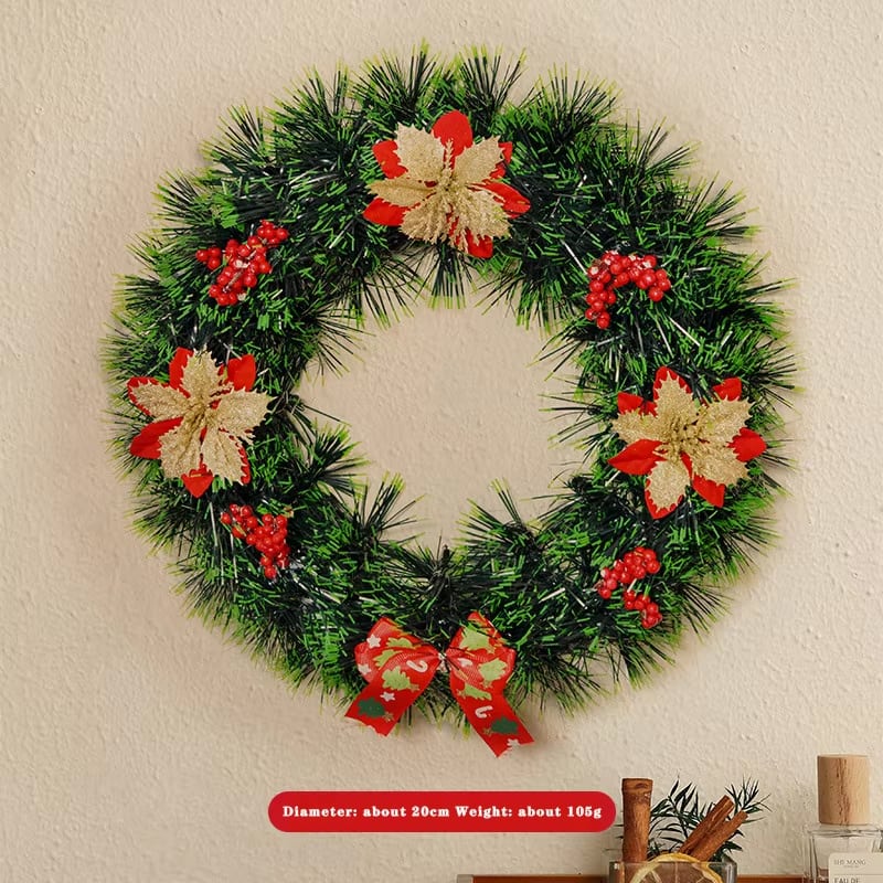 Corona decorativa de Navidad · referencia de imagen 2