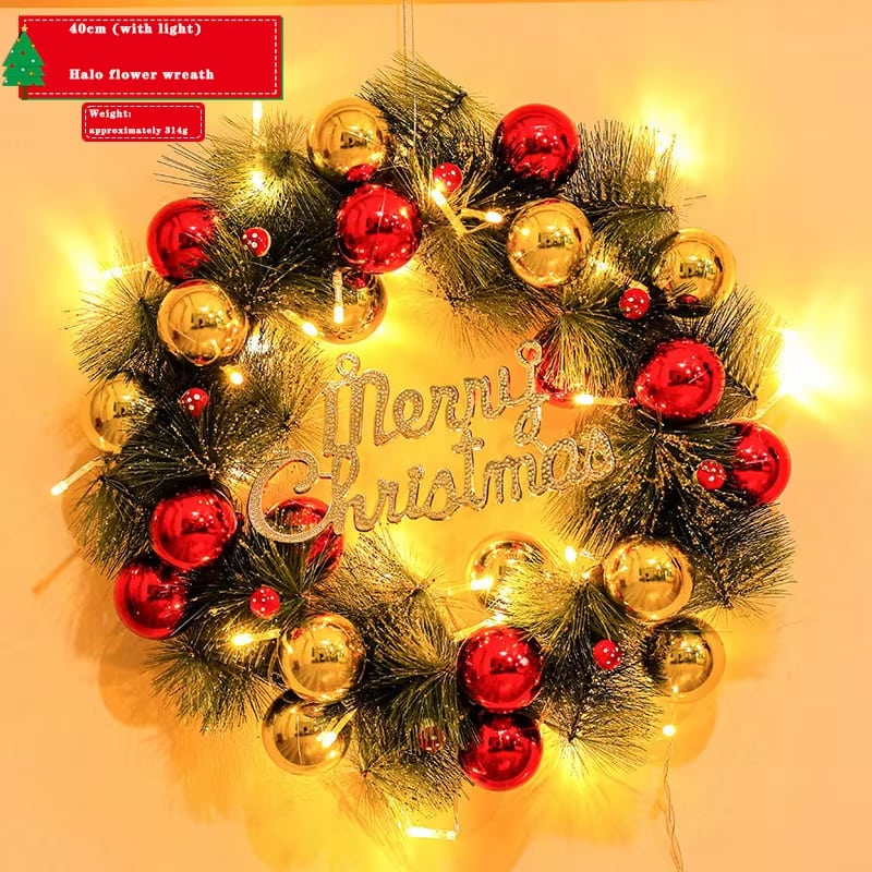 Corona decorativa de Navidad · referencia de imagen 8