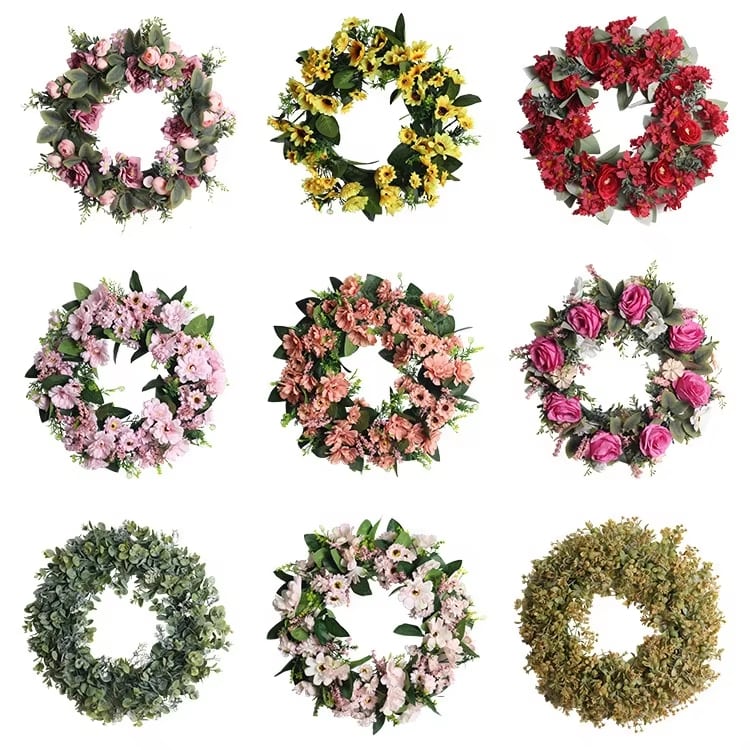 Colección de coronas florales decorativas · referencia de imagen 5