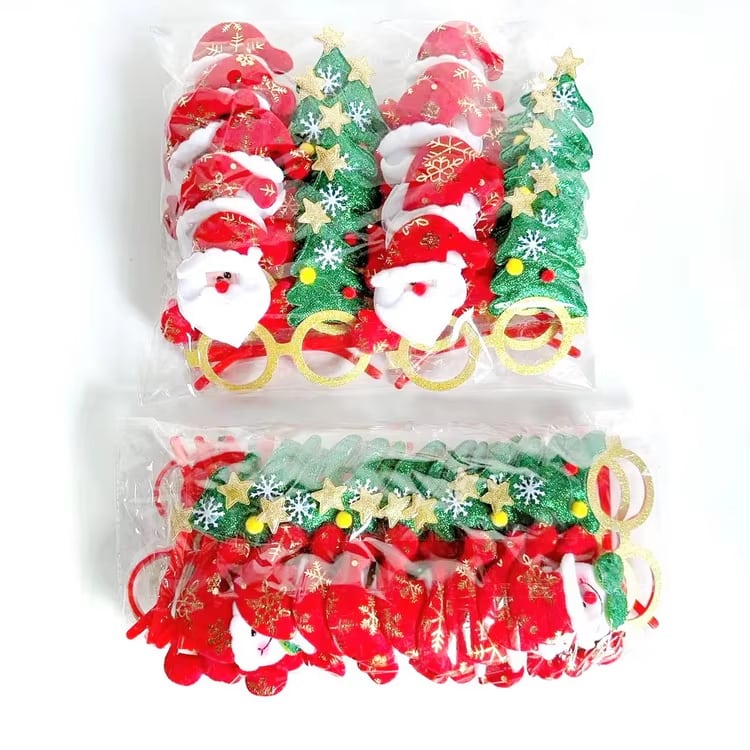Gafas navideñas para fotos · referencia de imagen 1