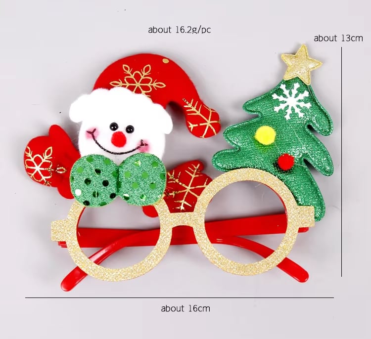Gafas navideñas para fotos · referencia de imagen 6