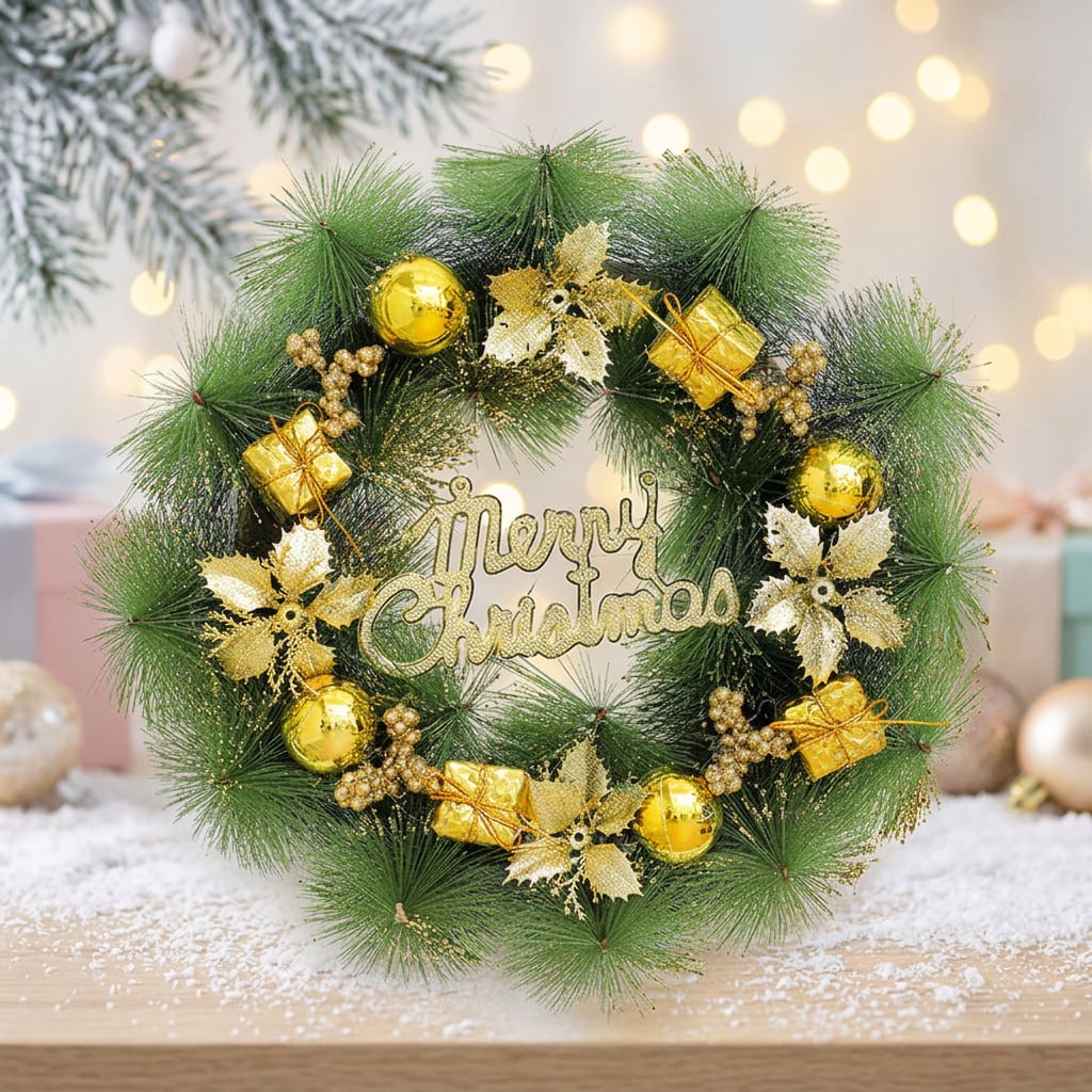 Corona decorativa de Navidad 3
