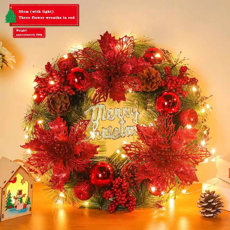 Corona decorativa de Navidad · referencia de imagen 10