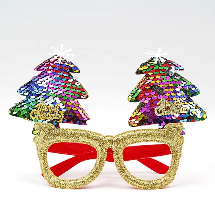 Gafas de Papá Noel, reno y muñeco de nieve · referencia de imagen 16