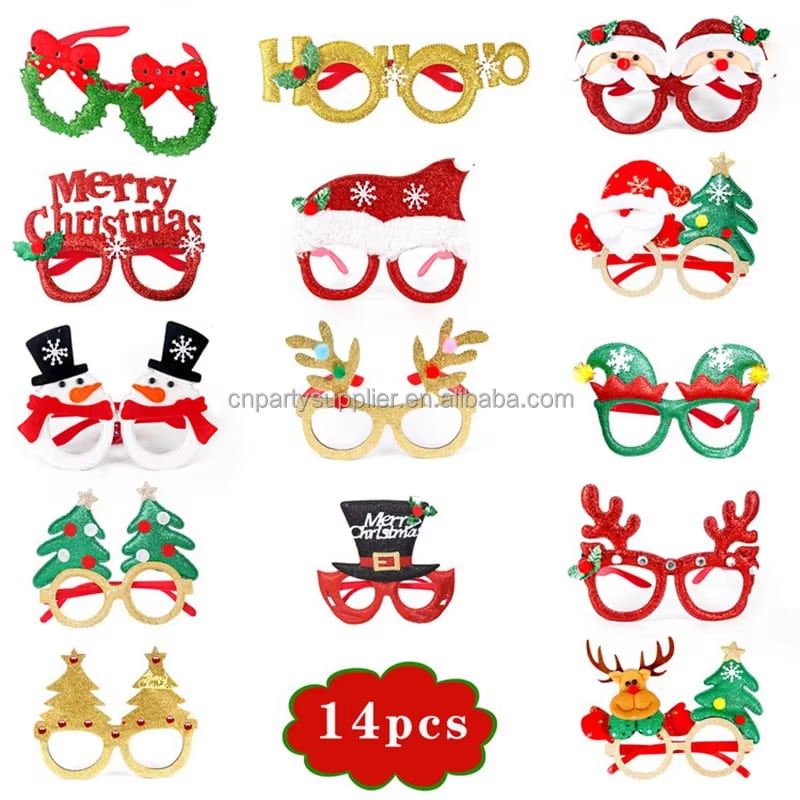 Colección de gafas con personajes navideños · referencia de imagen 1