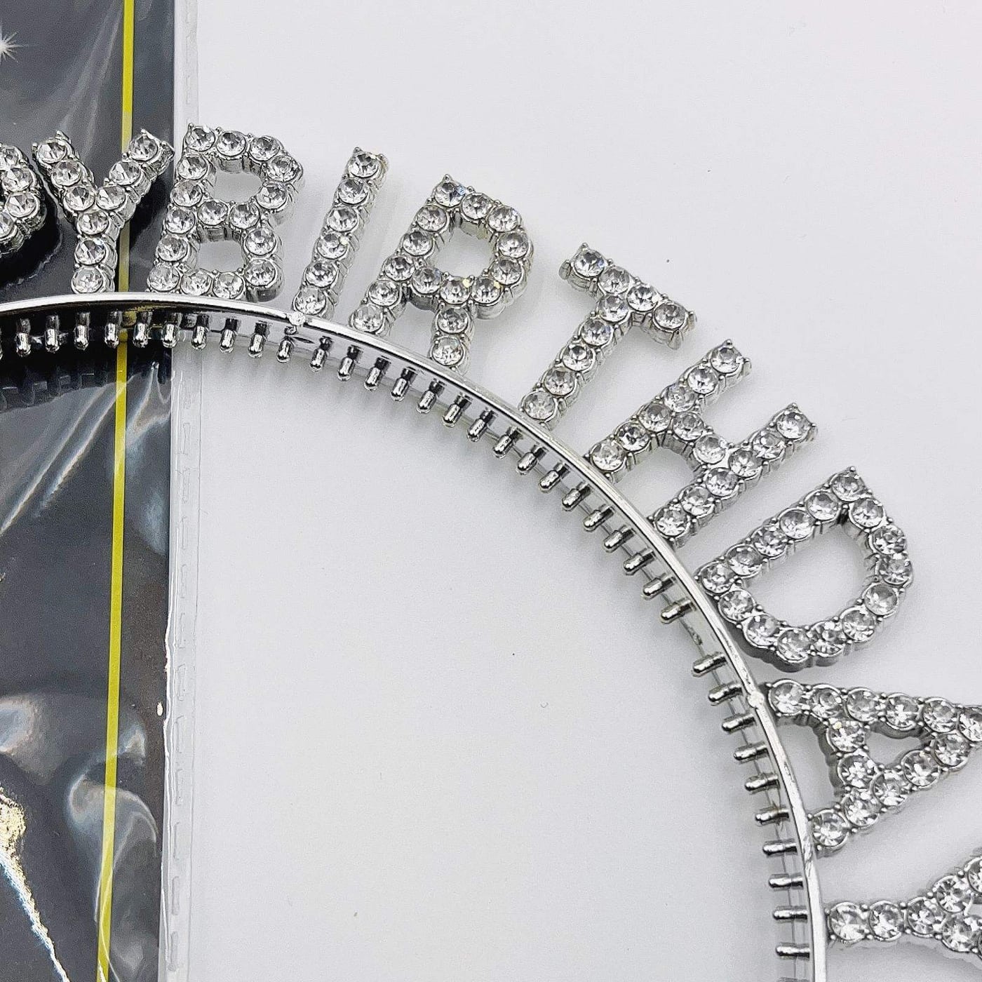 Diadema con letras Happy Birthday 4