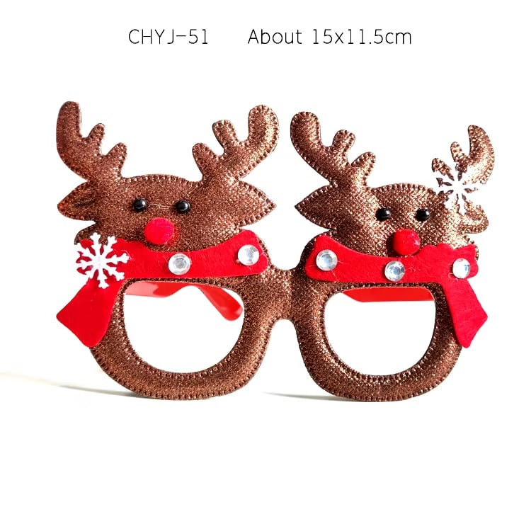Gafas de Papá Noel, reno y muñeco de nieve · referencia de imagen 15