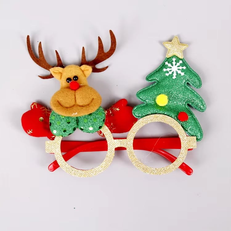 Gafas navideñas para fotos · referencia de imagen 3