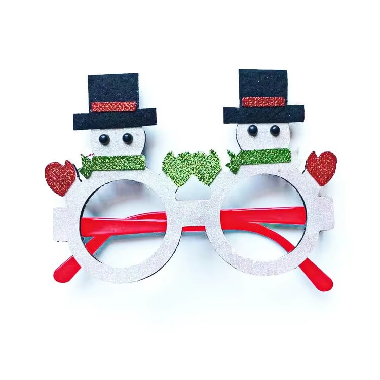 Gafas de Papá Noel, reno y muñeco de nieve · referencia de imagen 14