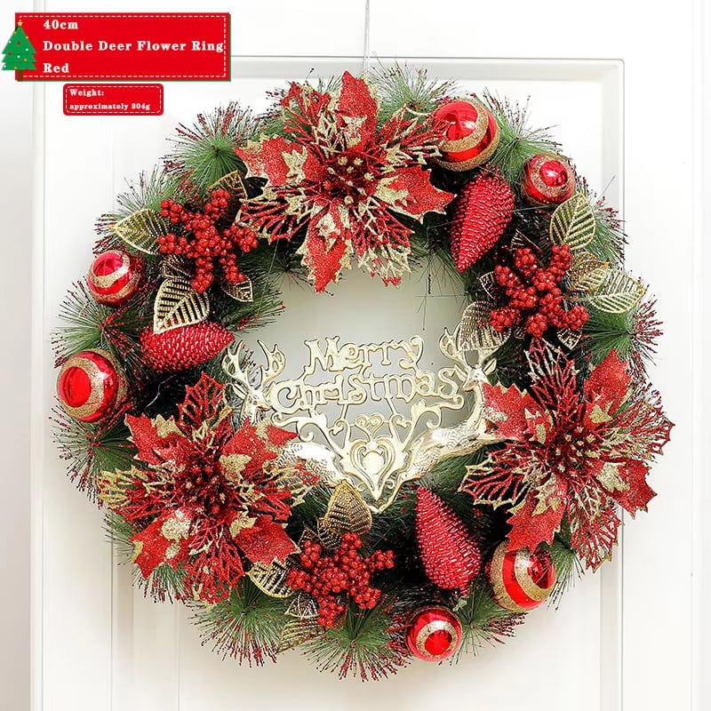 Corona decorativa de Navidad · referencia de imagen 5