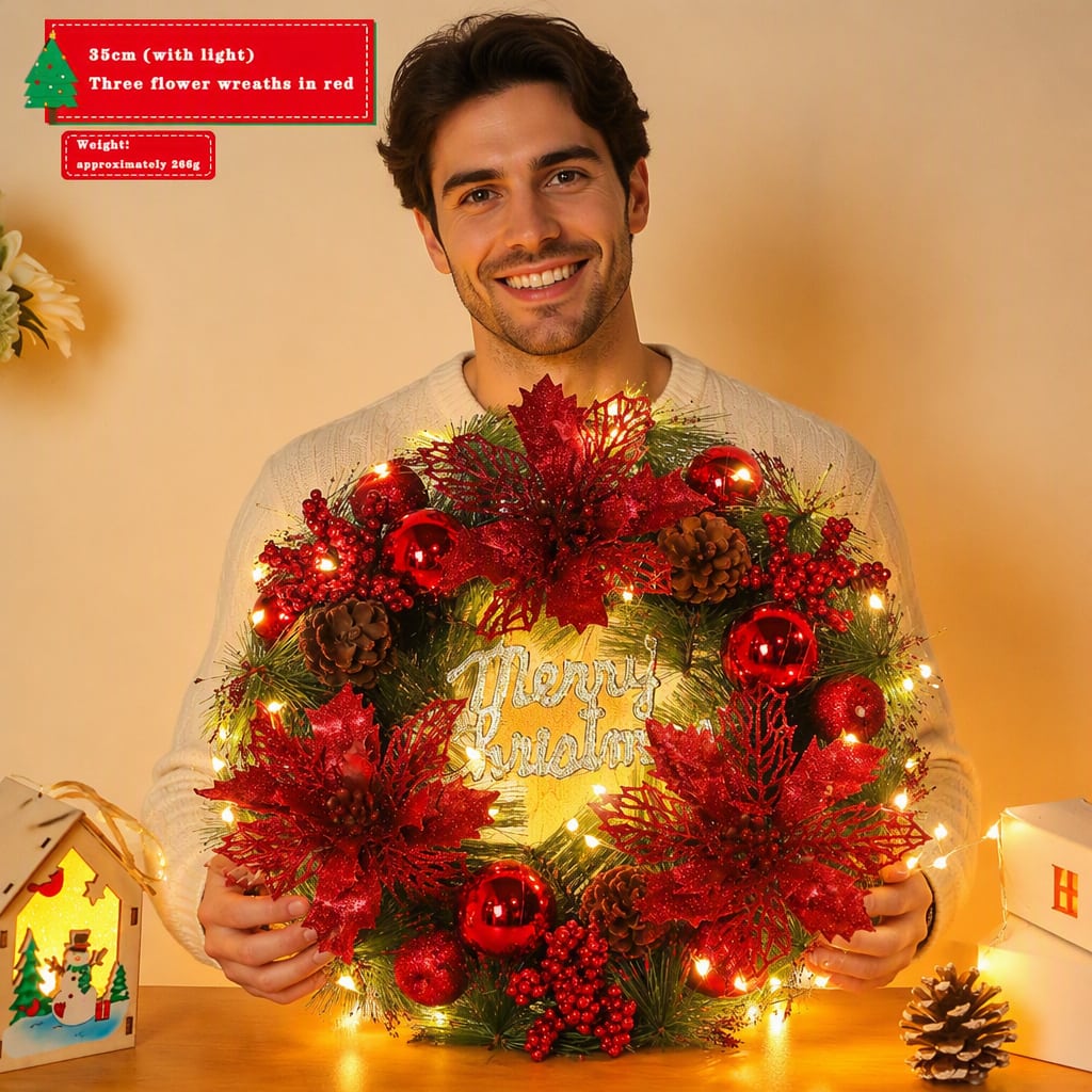 Corona decorativa de Navidad 6