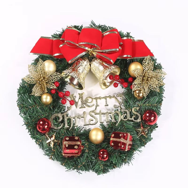 Colección de coronas navideñas estilo pino · referencia de imagen 14