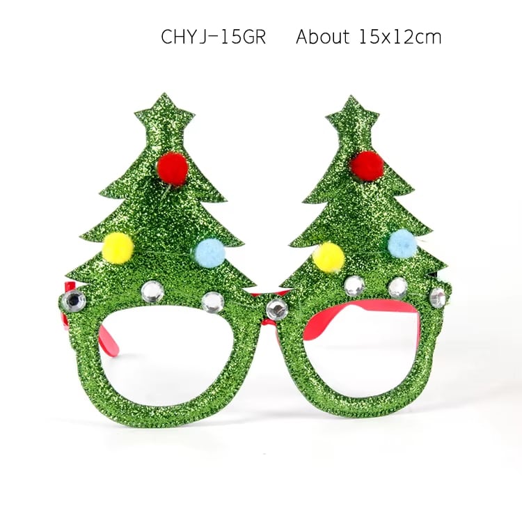 Gafas de Papá Noel, reno y muñeco de nieve · referencia de imagen 4