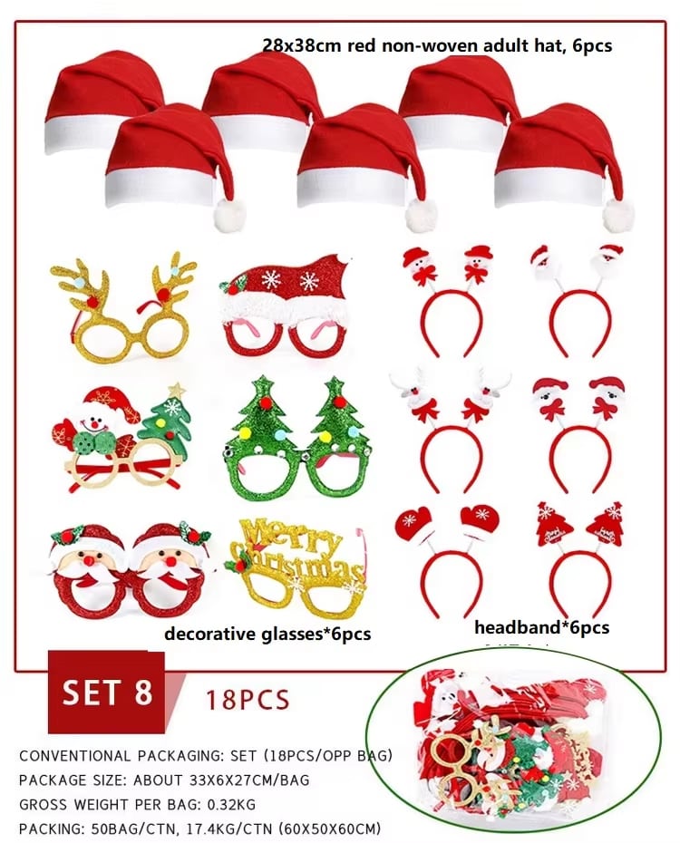 Colección de gafas navideñas de fantasía · referencia de imagen 9