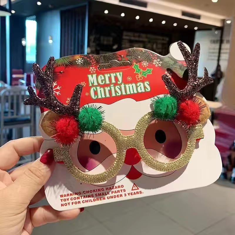 Gafas de Papá Noel y árbol navideño · referencia de imagen 6