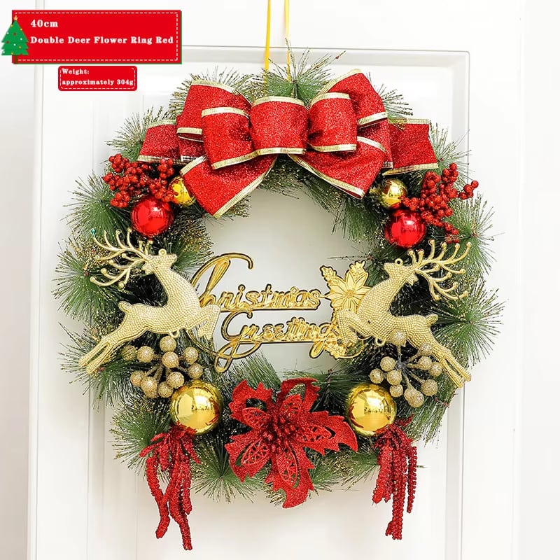 Corona decorativa de Navidad · referencia de imagen 4