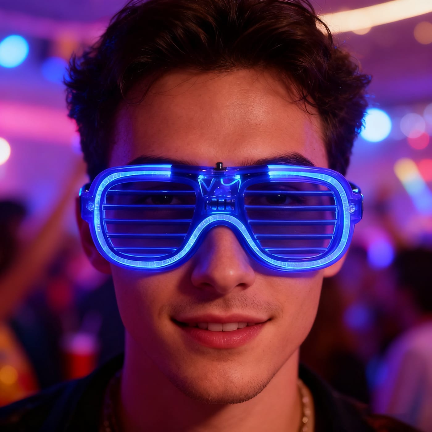 Window Blinds LED Glasses
